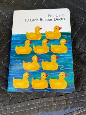 10 Little Rubber Ducks Board Book - Yellow